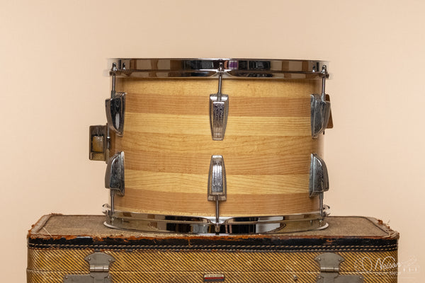 1970s Ludwig Tom in Butcher Block  - 9x13