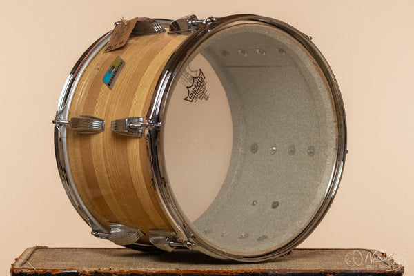1970s Ludwig Tom in Butcher Block  - 9x13