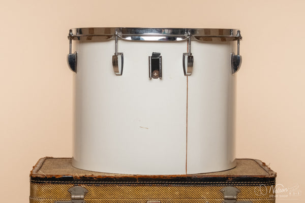 1970s Ludwig Concert Tom in White Cortex - 12 x 15