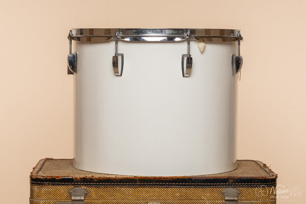 1970s Ludwig Concert Tom in White Cortex - 12 x 15