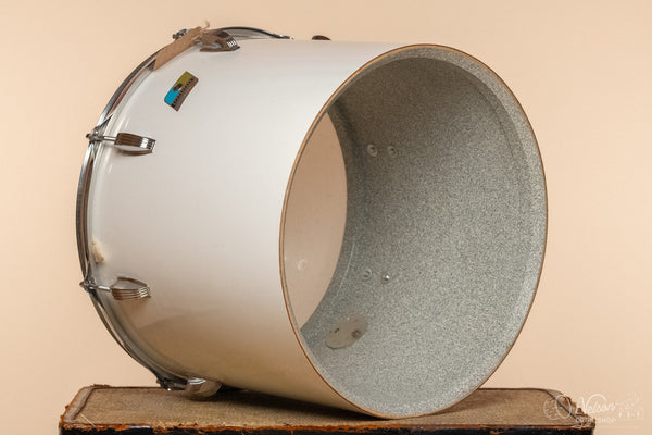 1970s Ludwig Concert Tom in White Cortex - 12 x 15