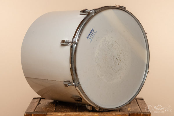 1970s Ludwig Concert Tom in White Cortex - 14 x 16