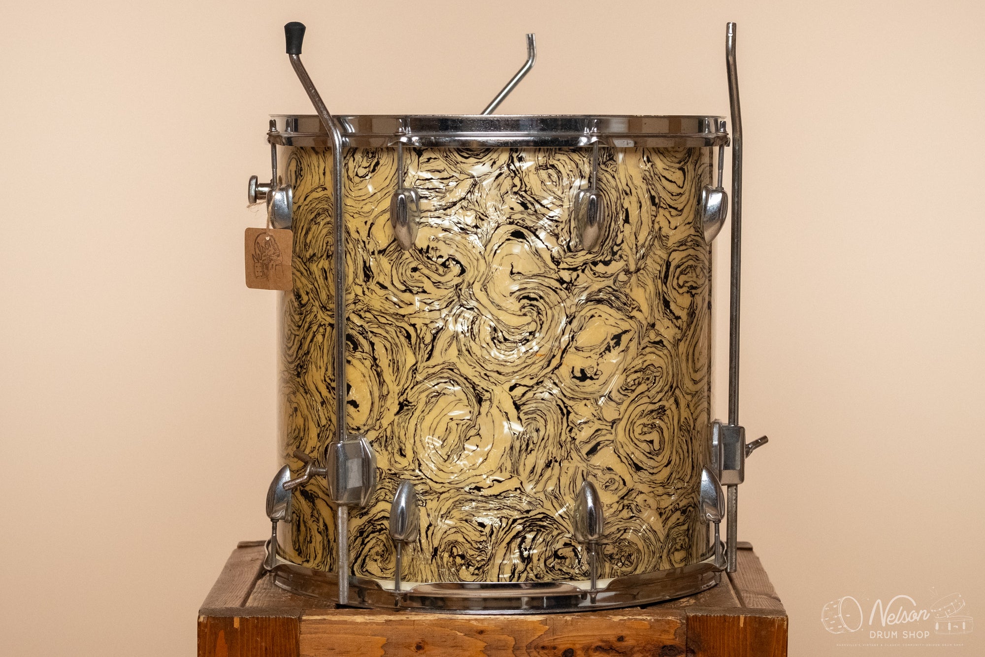 1960s Kent Floor Tom in Fantasia Pearl - 16x16