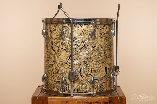 1960s Kent Floor Tom in Fantasia Pearl - 16x16