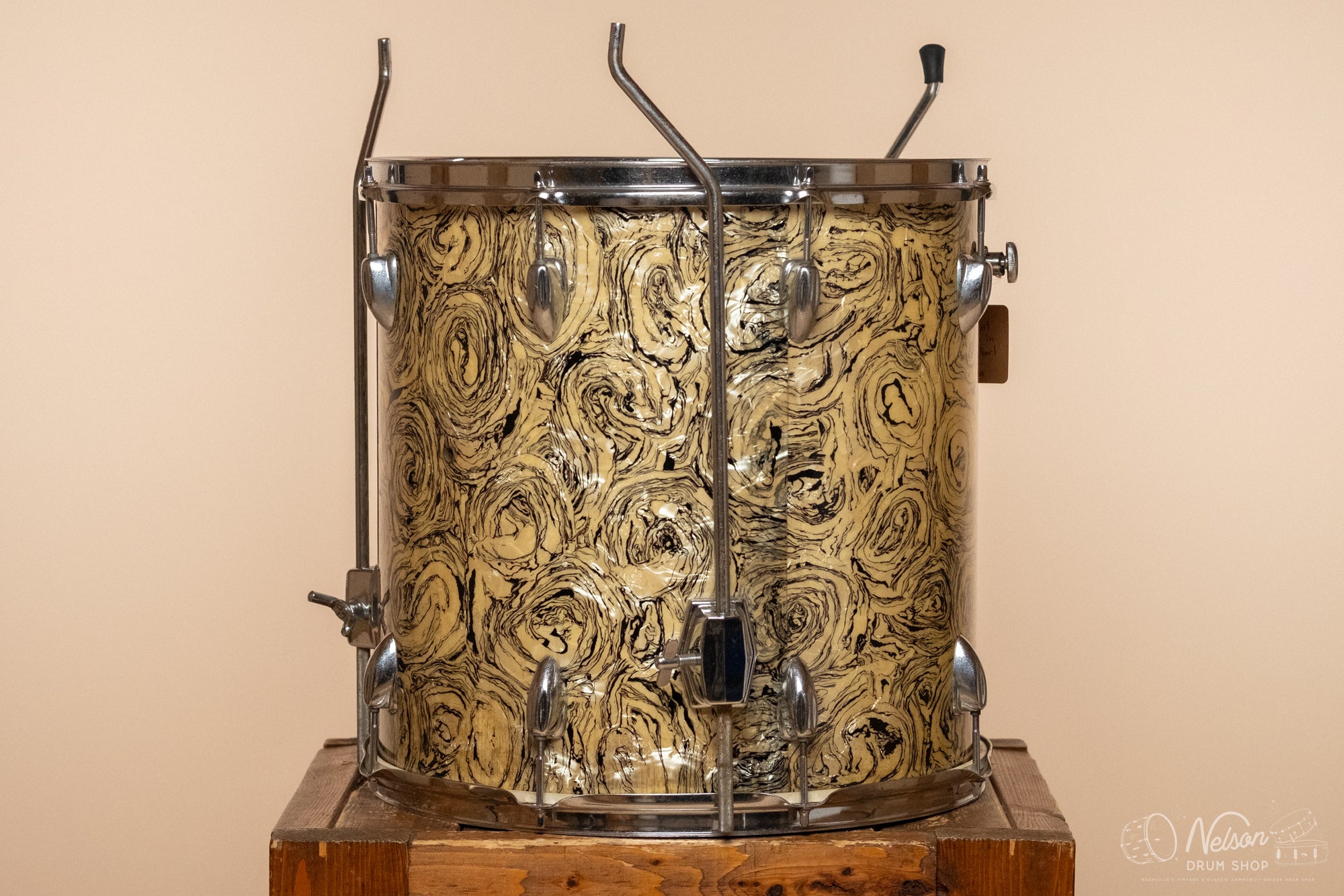 1960s Kent Floor Tom in Fantasia Pearl - 16x16