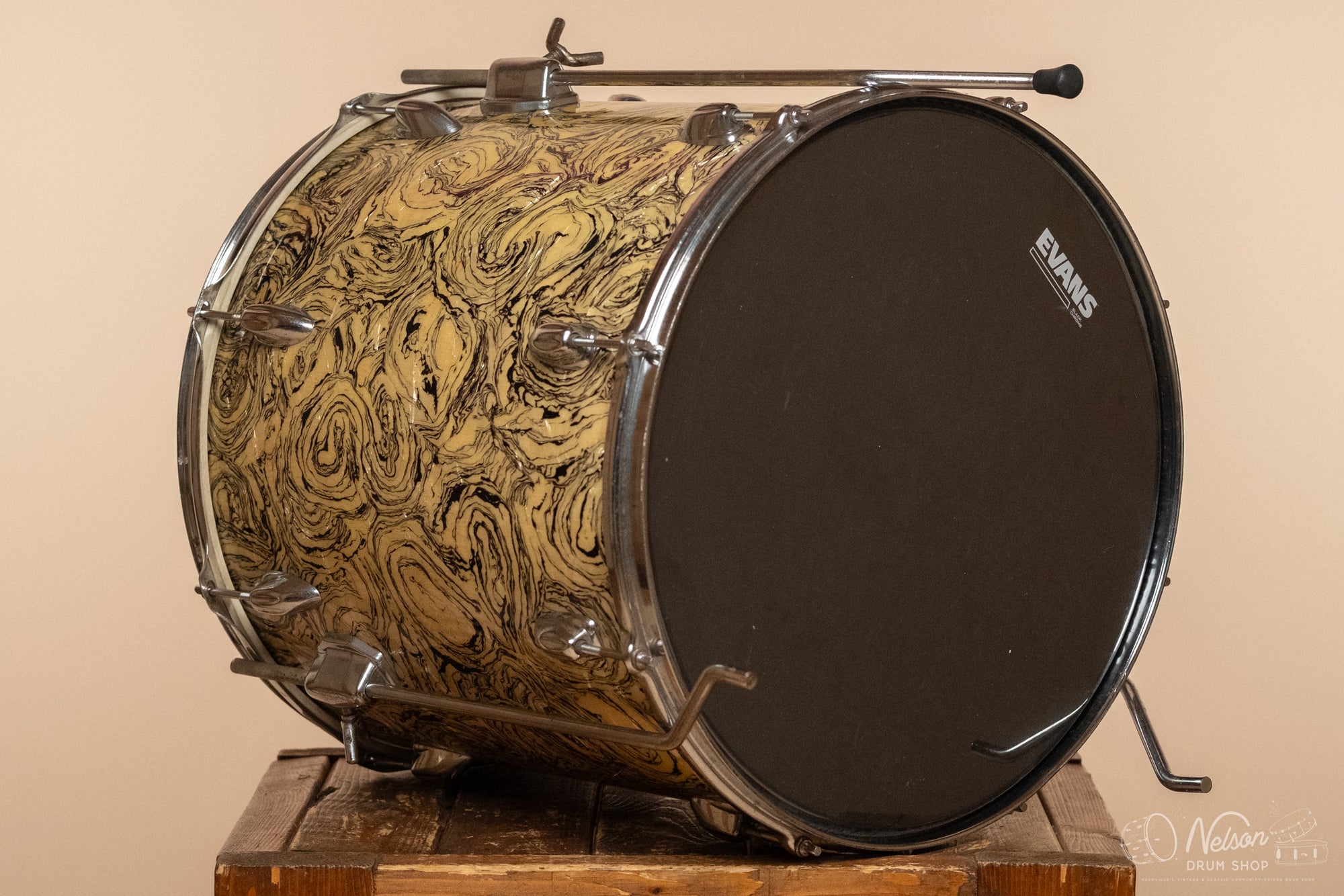 1960s Kent Floor Tom in Fantasia Pearl - 16x16