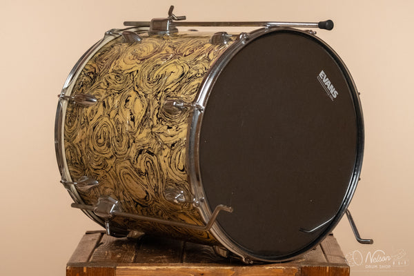 1960s Kent Floor Tom in Fantasia Pearl - 16x16