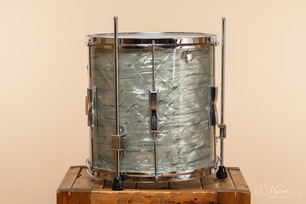 1970s Ludwig 'Clubdate' Floor Tom in Sky Blue Pearl - 14x14