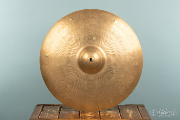 1970s Zildjian Thin Stamp Crash Cymbal - 18"
