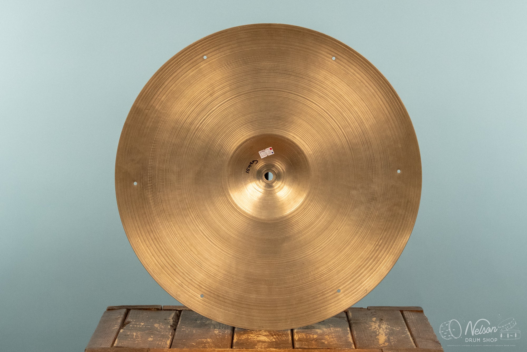1970s Zildjian Thin Stamp Crash Cymbal - 18"