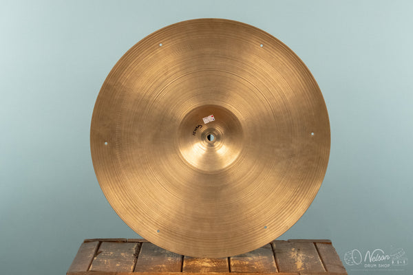 1970s Zildjian Thin Stamp Crash Cymbal - 18"