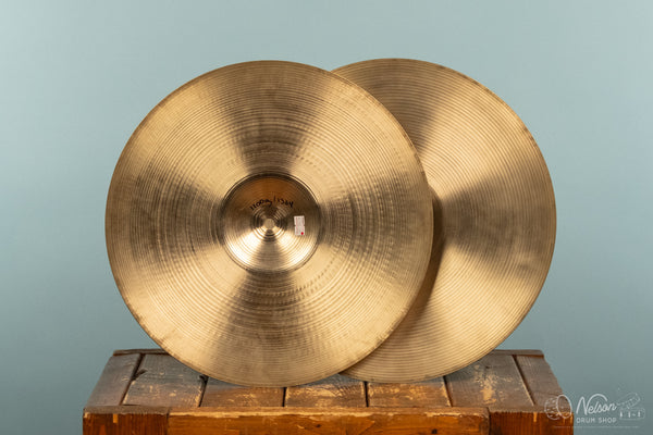 Used Zildjian "New Beat" Hi Hats - 14"