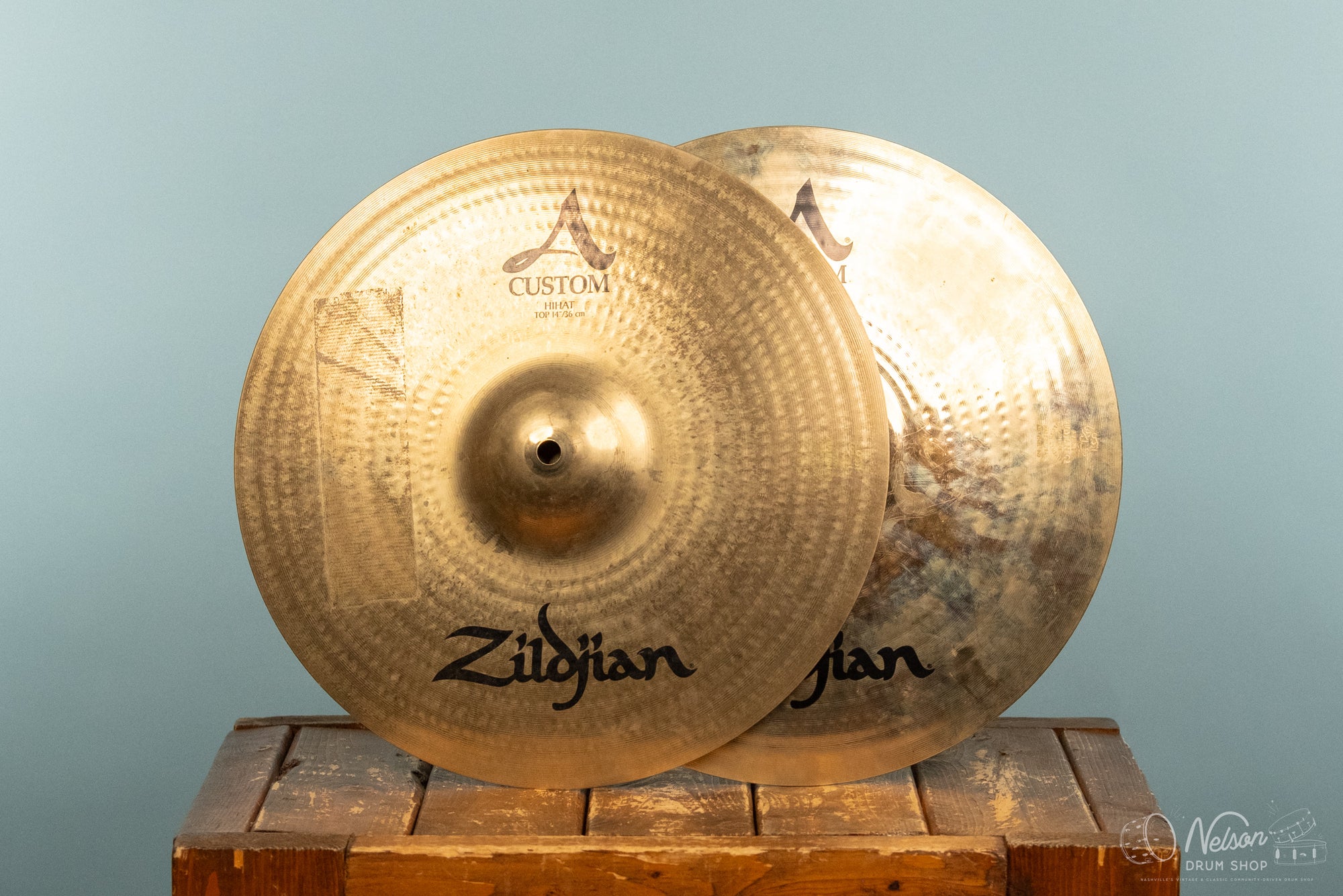 Used Zildjian A Custom Hi Hats - 14"