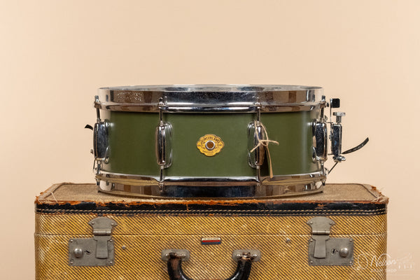 1990s Slingerland Nashville Era Radio King in Forest Green - 5.5x14