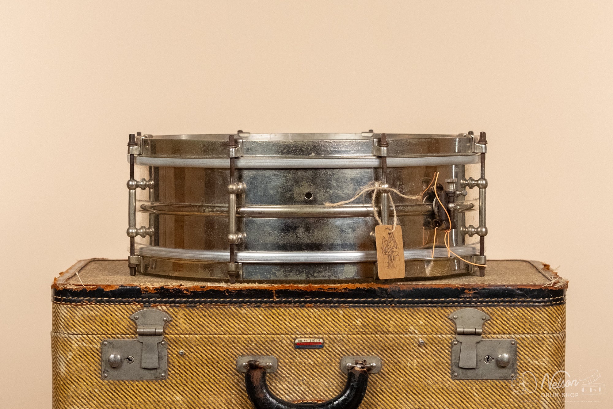 1920s Ludwig 'Theatre Model' 2 pc NOB 8 lug - 5x15