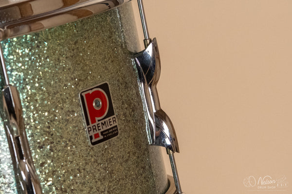 1960s Premier Pre-International Kit in Aqua Sparkle - 14x20, 8x12, 16x16
