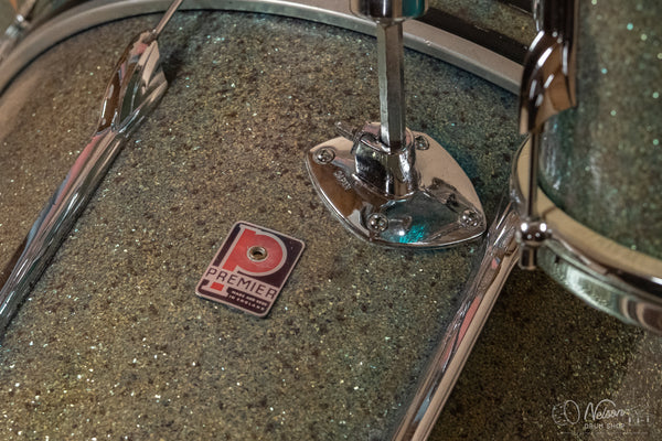1960s Premier Pre-International Kit in Aqua Sparkle - 14x20, 8x12, 16x16