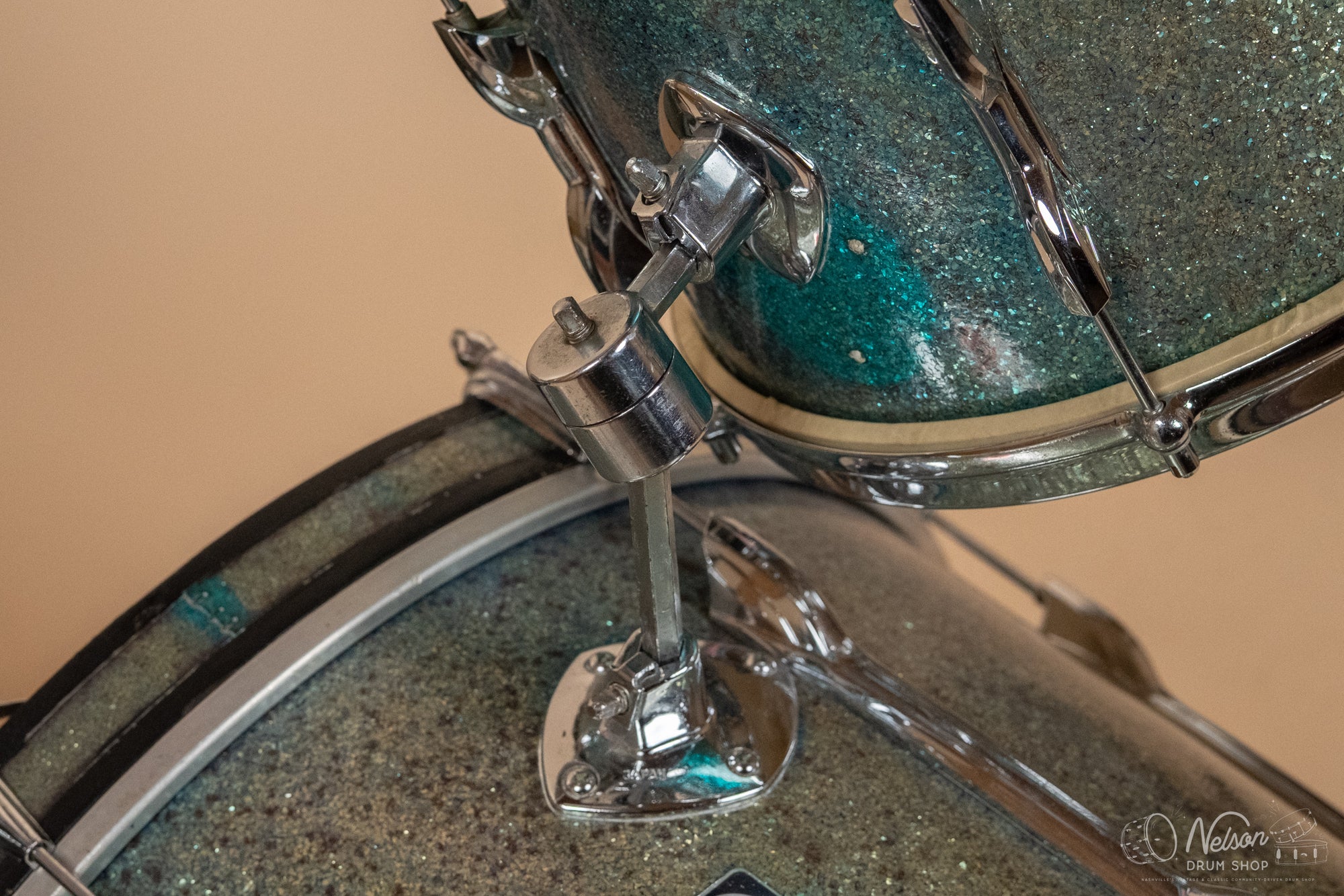 1960s Premier Pre-International Kit in Aqua Sparkle - 14x20, 8x12, 16x16