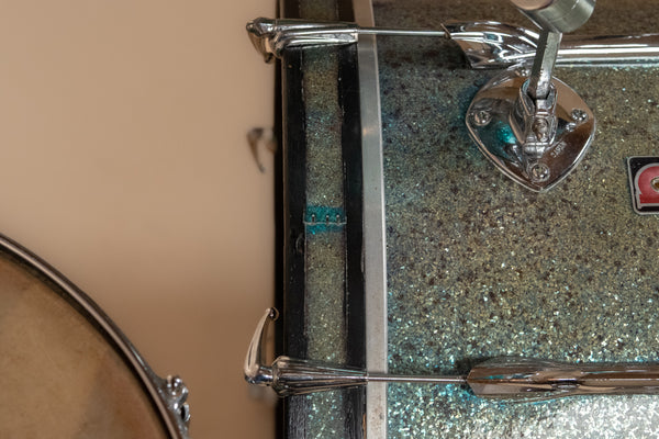 1960s Premier Pre-International Kit in Aqua Sparkle - 14x20, 8x12, 16x16