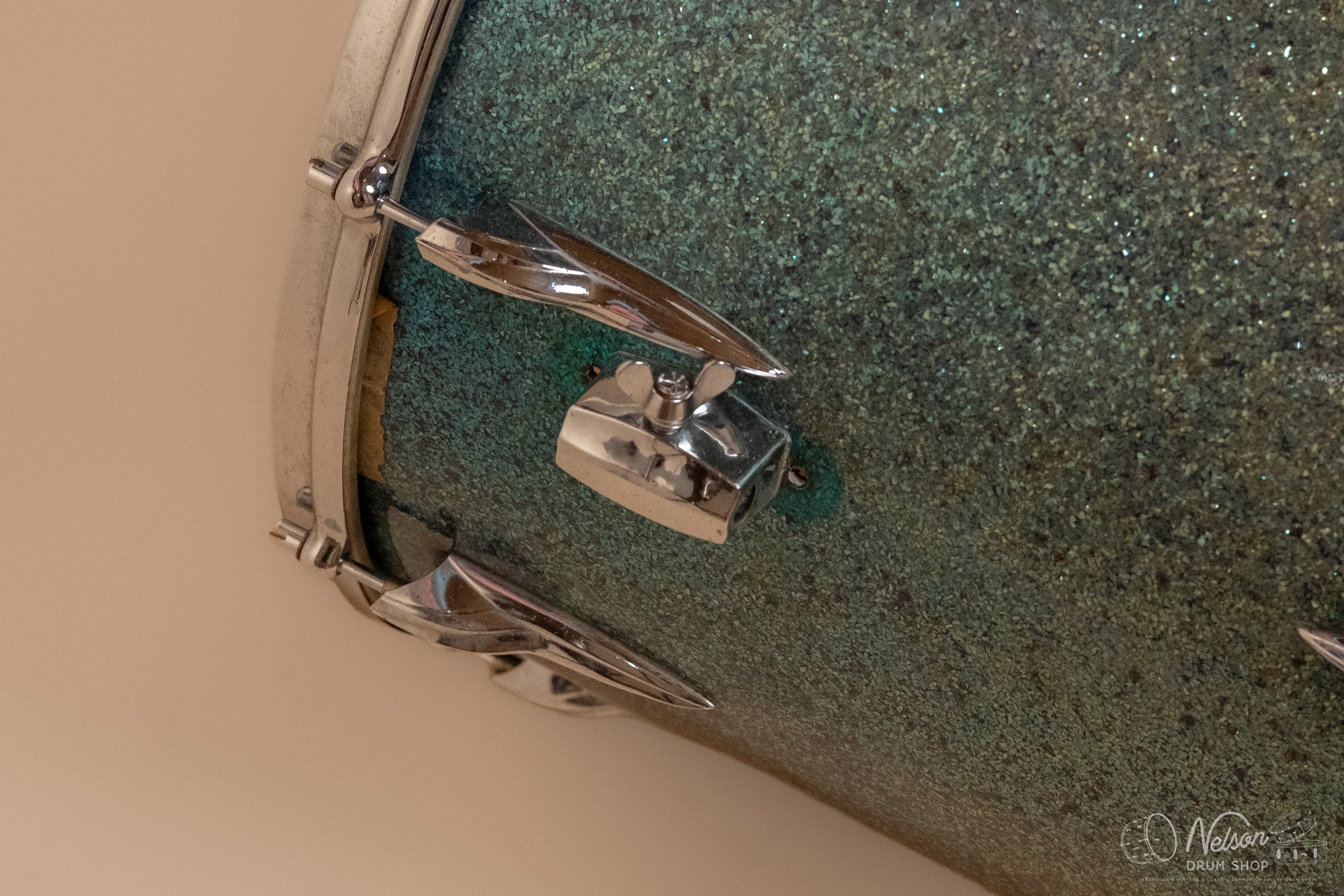 1960s Premier Pre-International Kit in Aqua Sparkle - 14x20, 8x12, 16x16