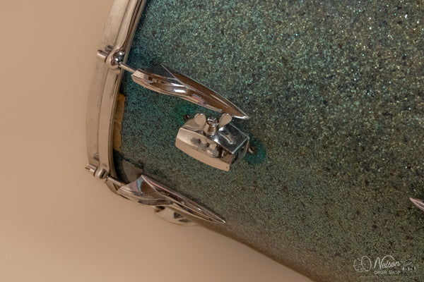 1960s Premier Pre-International Kit in Aqua Sparkle - 14x20, 8x12, 16x16