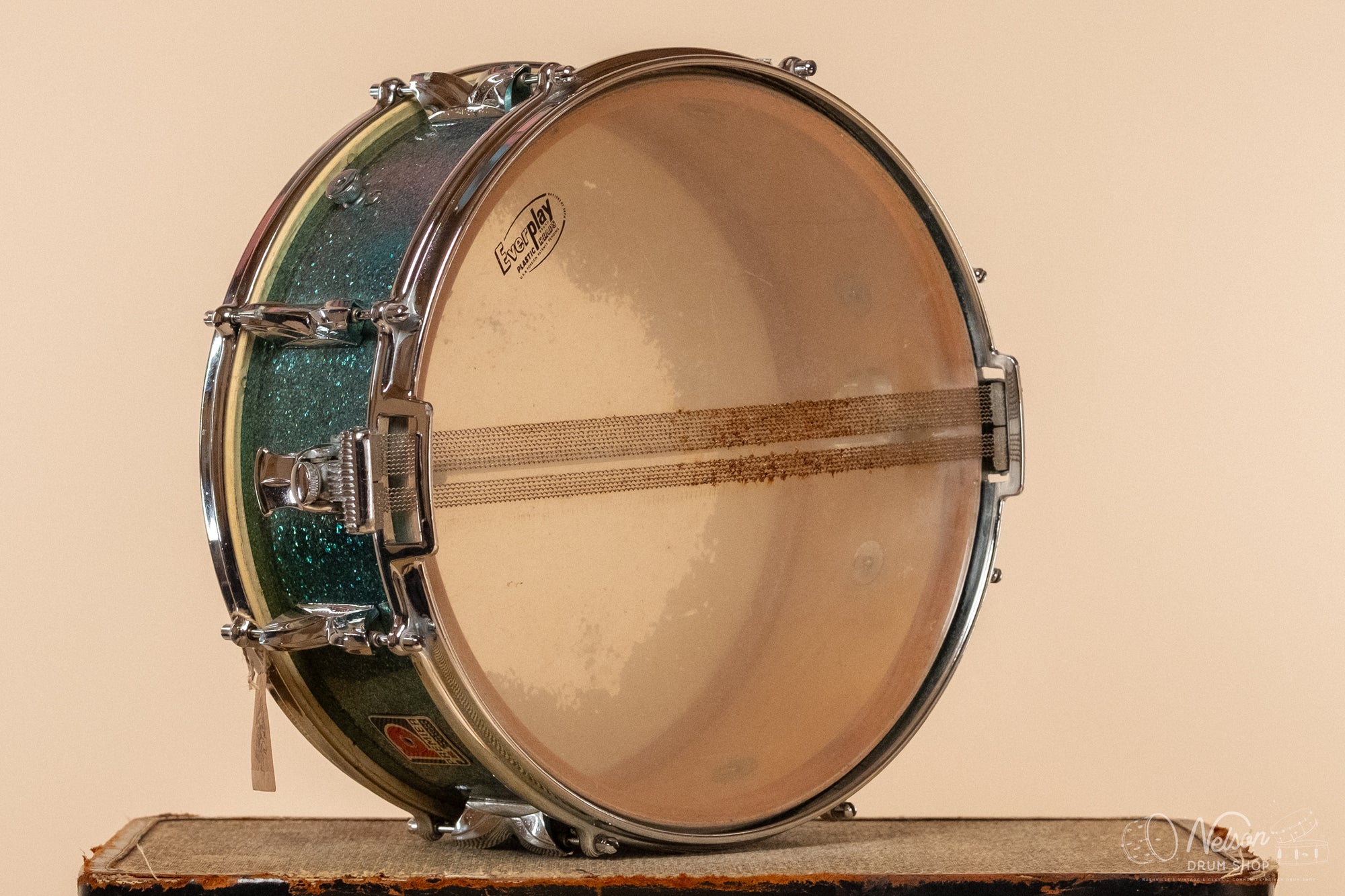 1960s Premier Royal Ace in Aqua Sparkle - 5x14