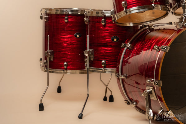 Used Tama Starclassic Maple EFX in Red Silk - 18x22, 16x16, 14x14, 9x12, 8x10