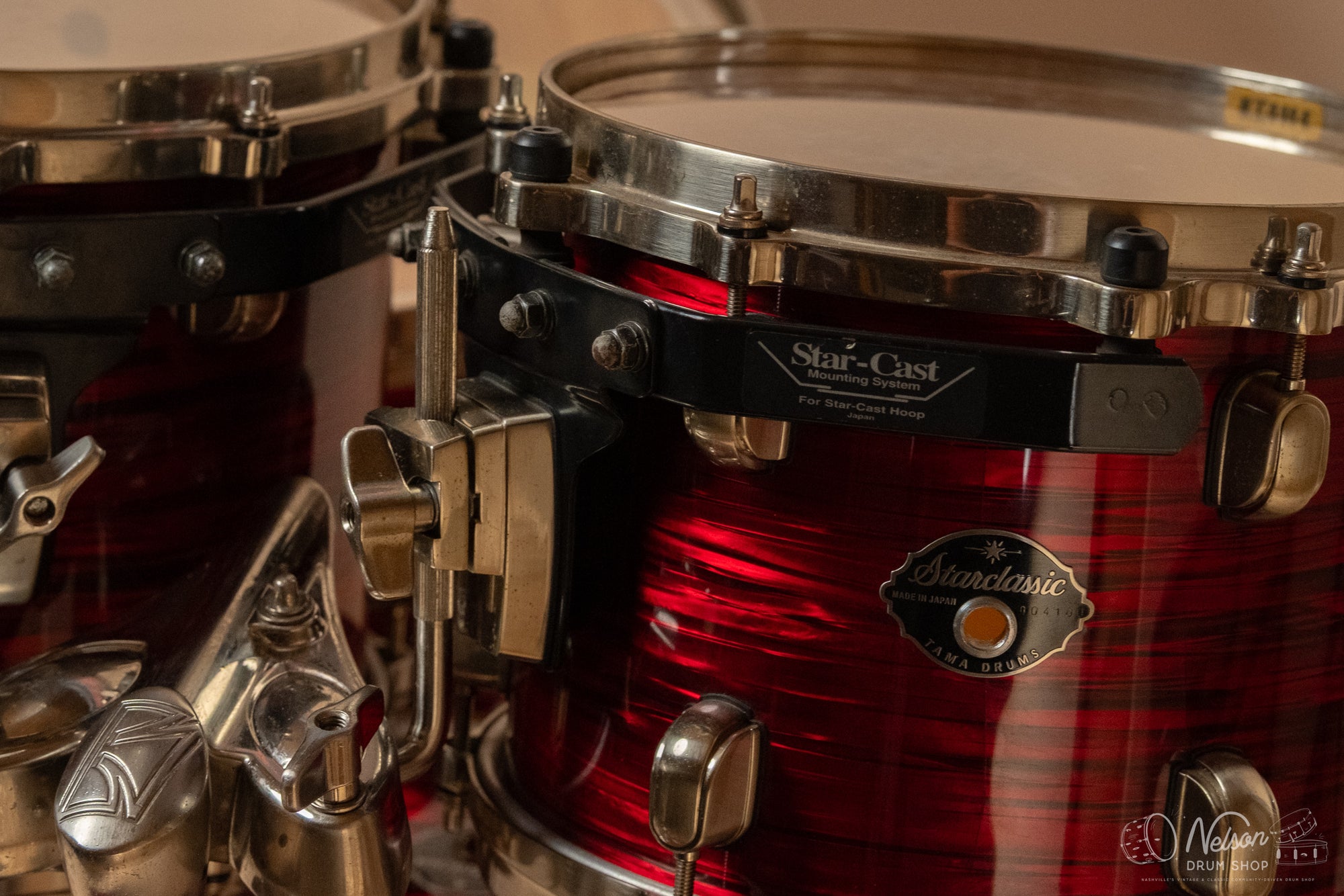 Used Tama Starclassic Maple EFX in Red Silk - 18x22, 16x16, 14x14, 9x12, 8x10