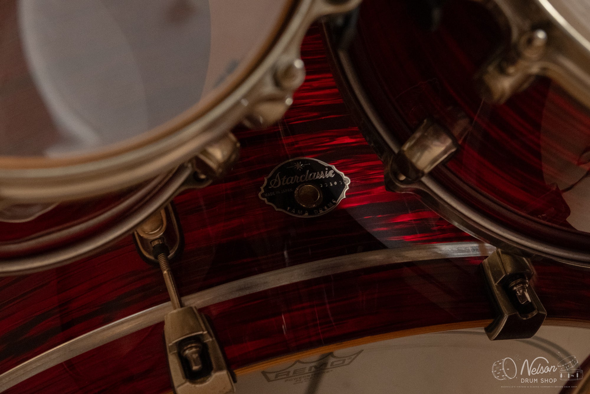 Used Tama Starclassic Maple EFX in Red Silk - 18x22, 16x16, 14x14, 9x12, 8x10
