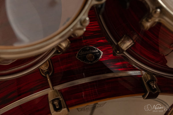 Used Tama Starclassic Maple EFX in Red Silk - 18x22, 16x16, 14x14, 9x12, 8x10