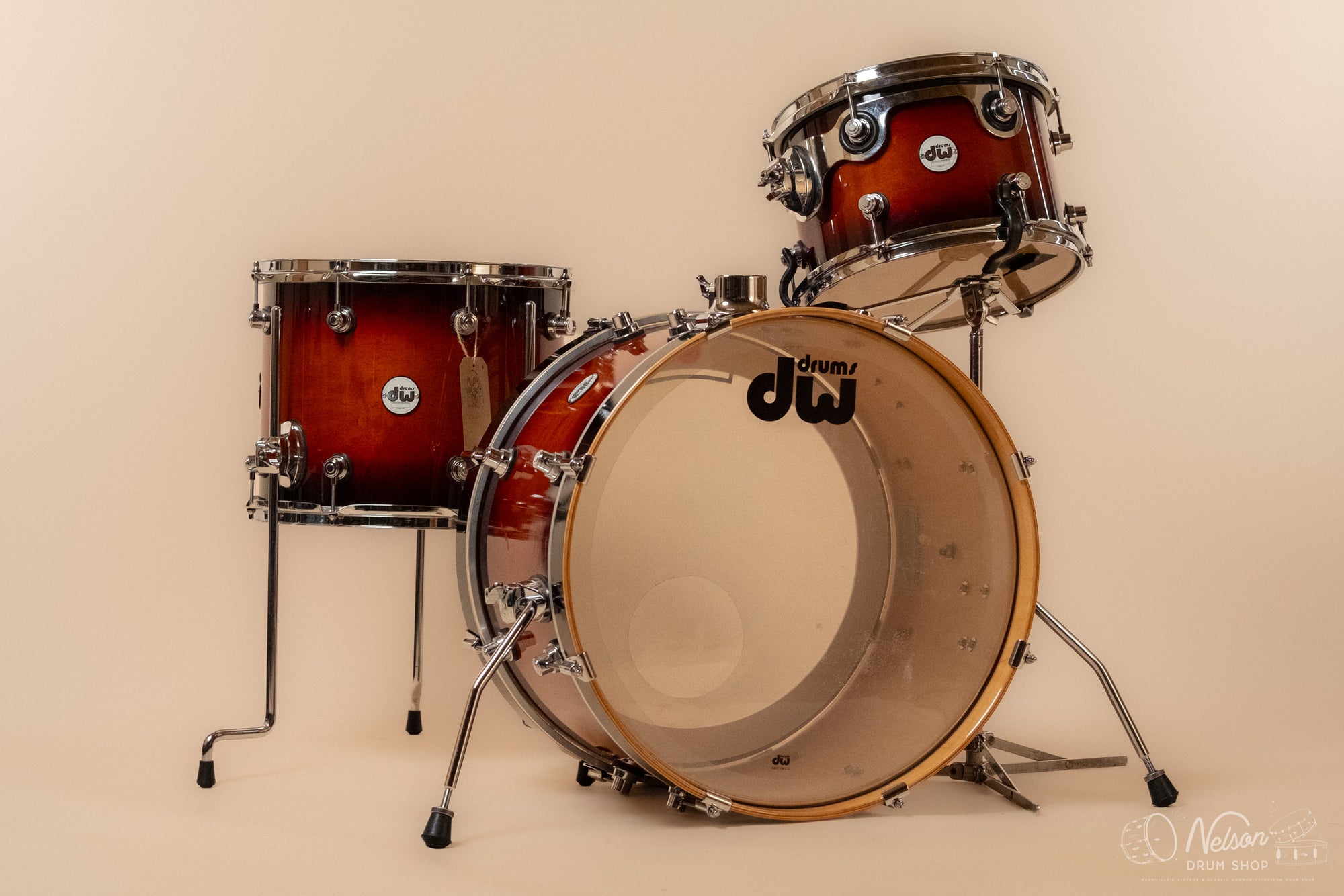 Used DW Design Series in Tobacco Burst - 12x20, 8x12, 11x14
