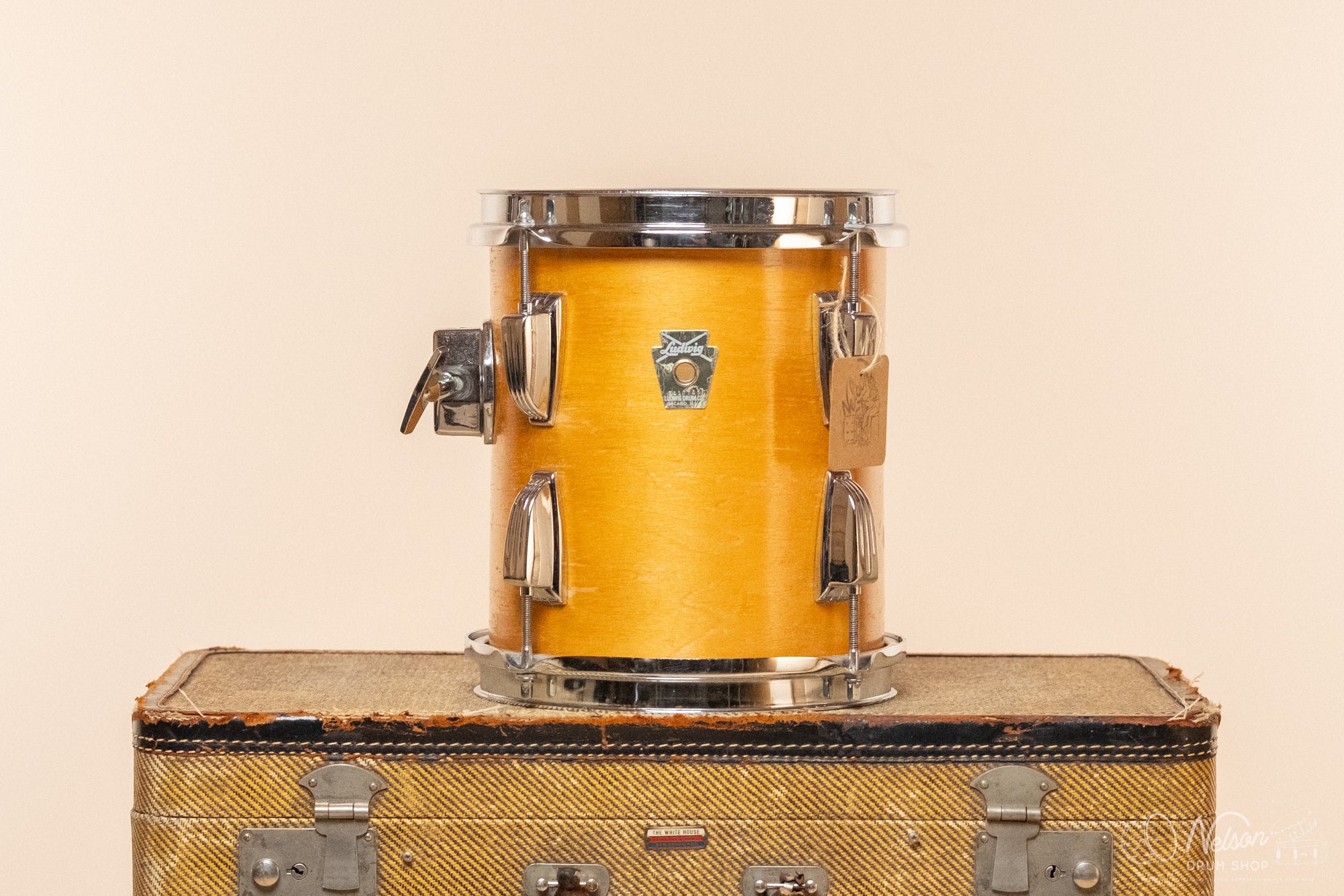 1990s Ludwig Power Tom in Natural Maple - 9x8