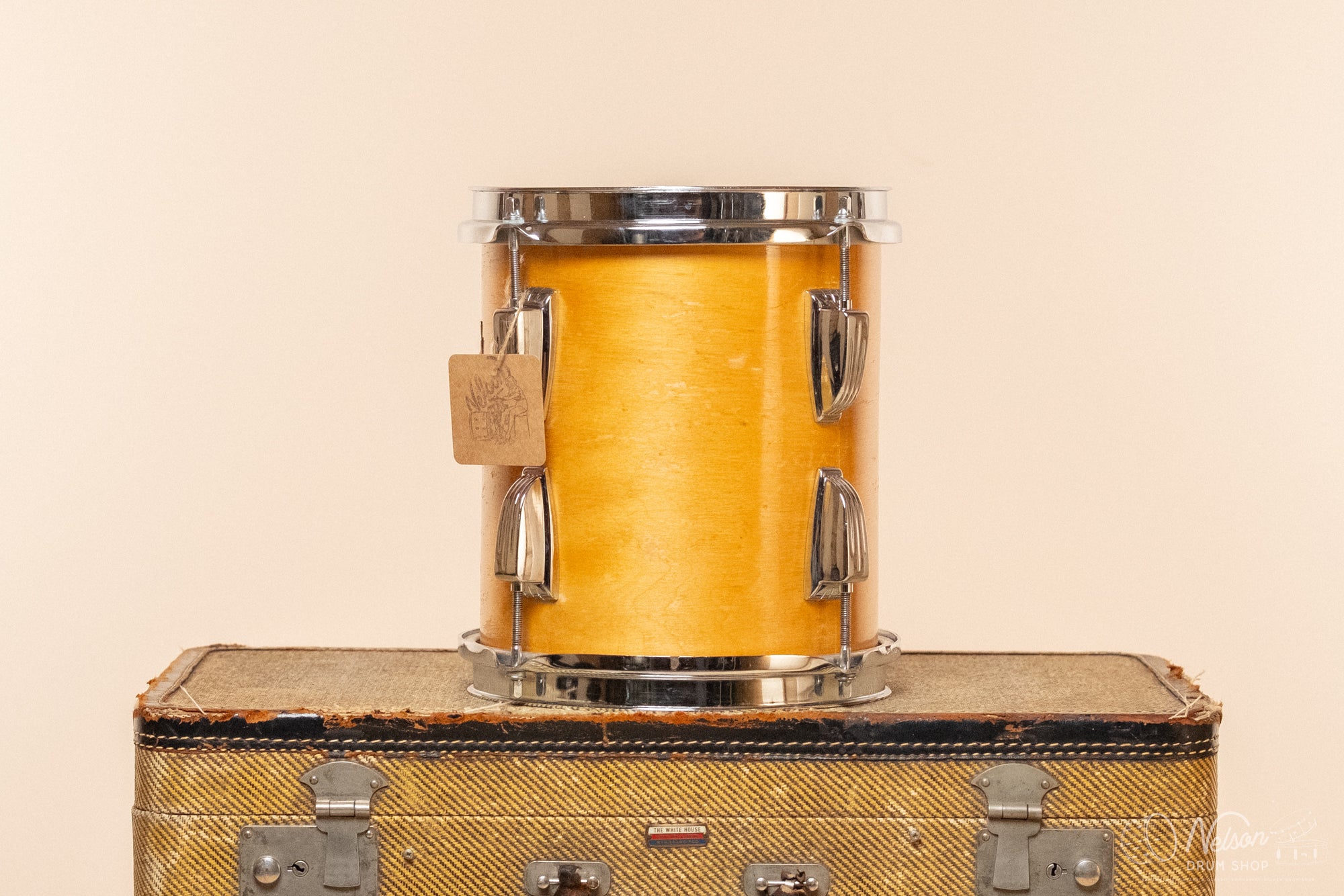 1990s Ludwig Power Tom in Natural Maple - 9x8