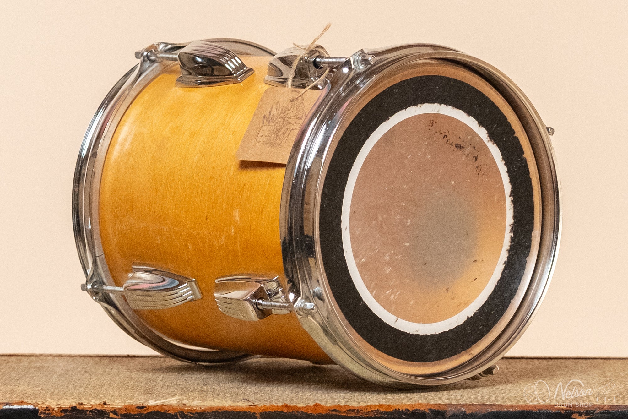 1990s Ludwig Power Tom in Natural Maple - 9x8