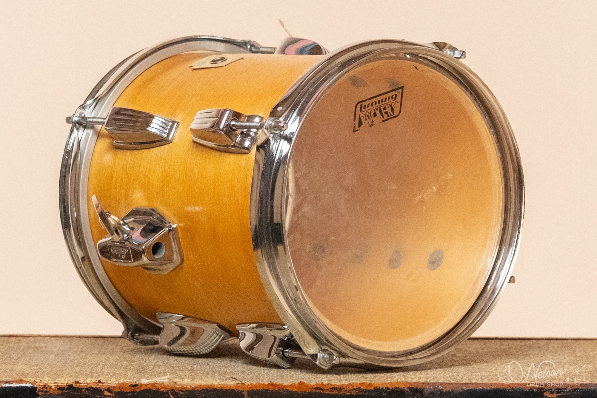 1990s Ludwig Power Tom in Natural Maple - 9x8
