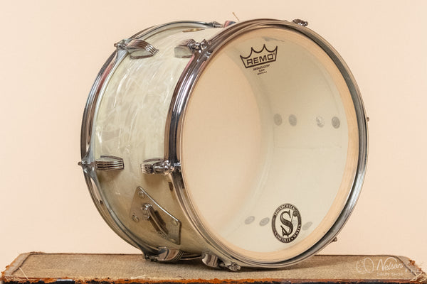 1970s Ludwig Tom in White Marine Pearl - 8x12