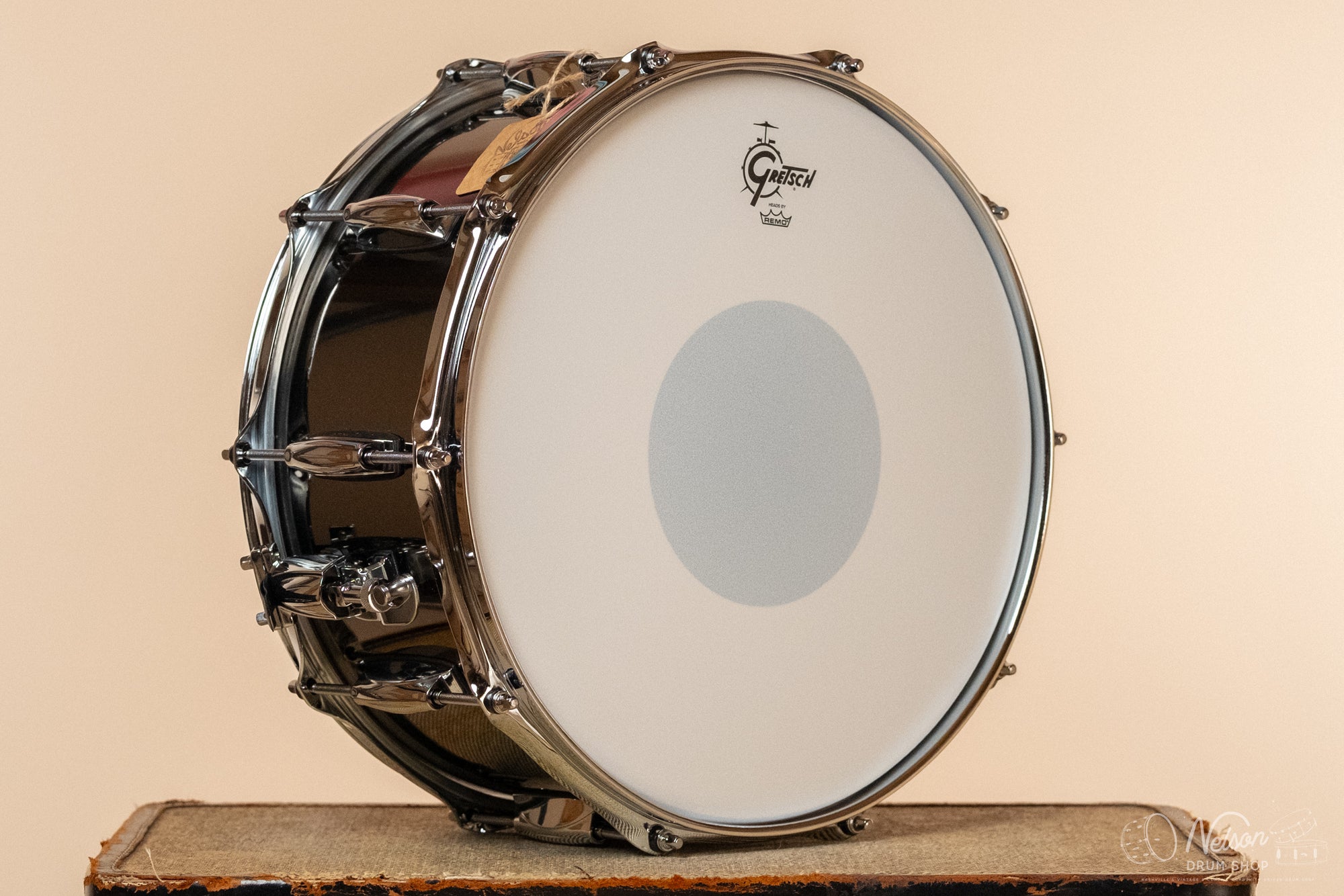 Gretsch Full Range Black Nickel Over Steel - 6.5x14