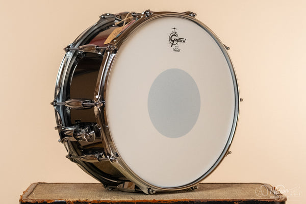 Gretsch Full Range Black Nickel Over Steel - 6.5x14