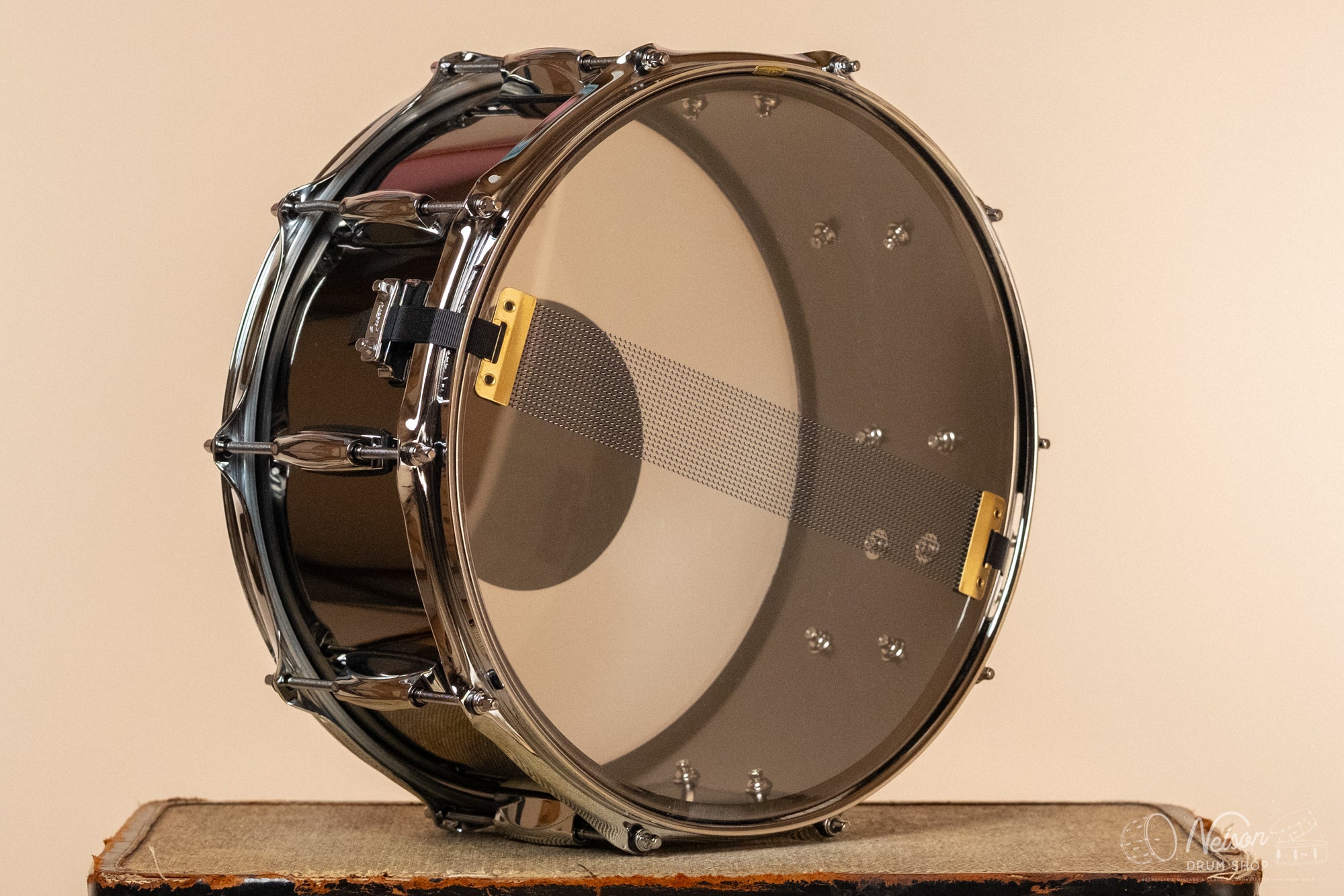 Gretsch Full Range Black Nickel Over Steel - 6.5x14