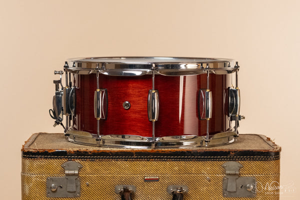 Gretsch S1-6514-MMG Full Range Maple/Mahogany in in Red Stain Gloss - 6.5x14