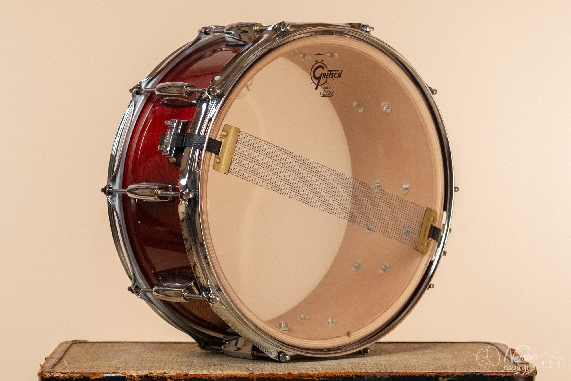 Gretsch S1-6514-MMG Full Range Maple/Mahogany in in Red Stain Gloss - 6.5x14