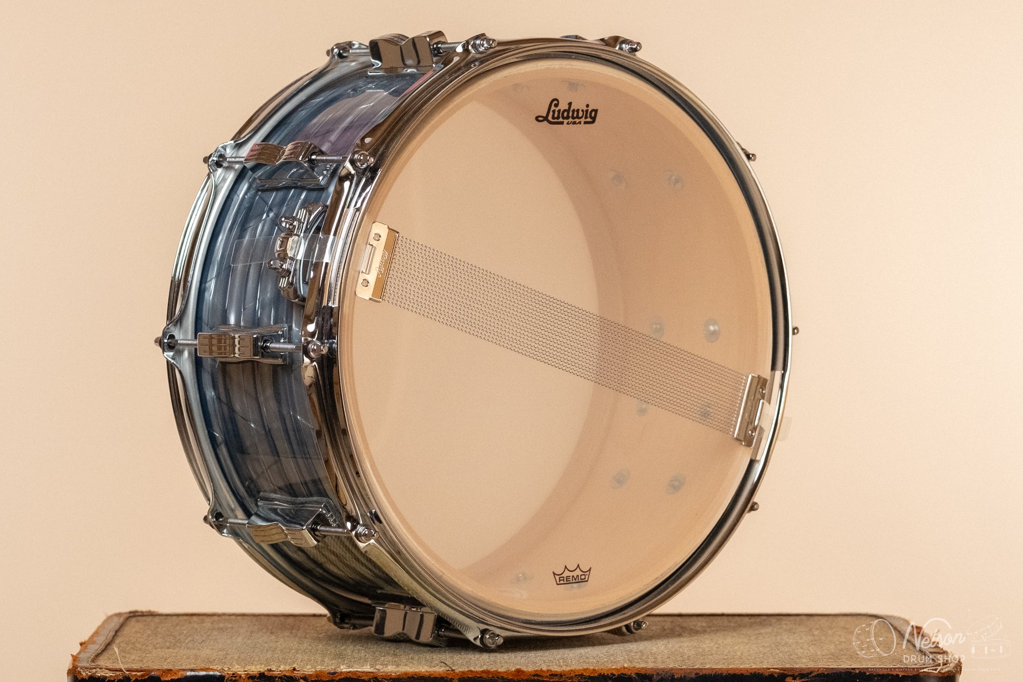 Ludwig Legacy Maple in Sky Blue Pearl - 6.5x14