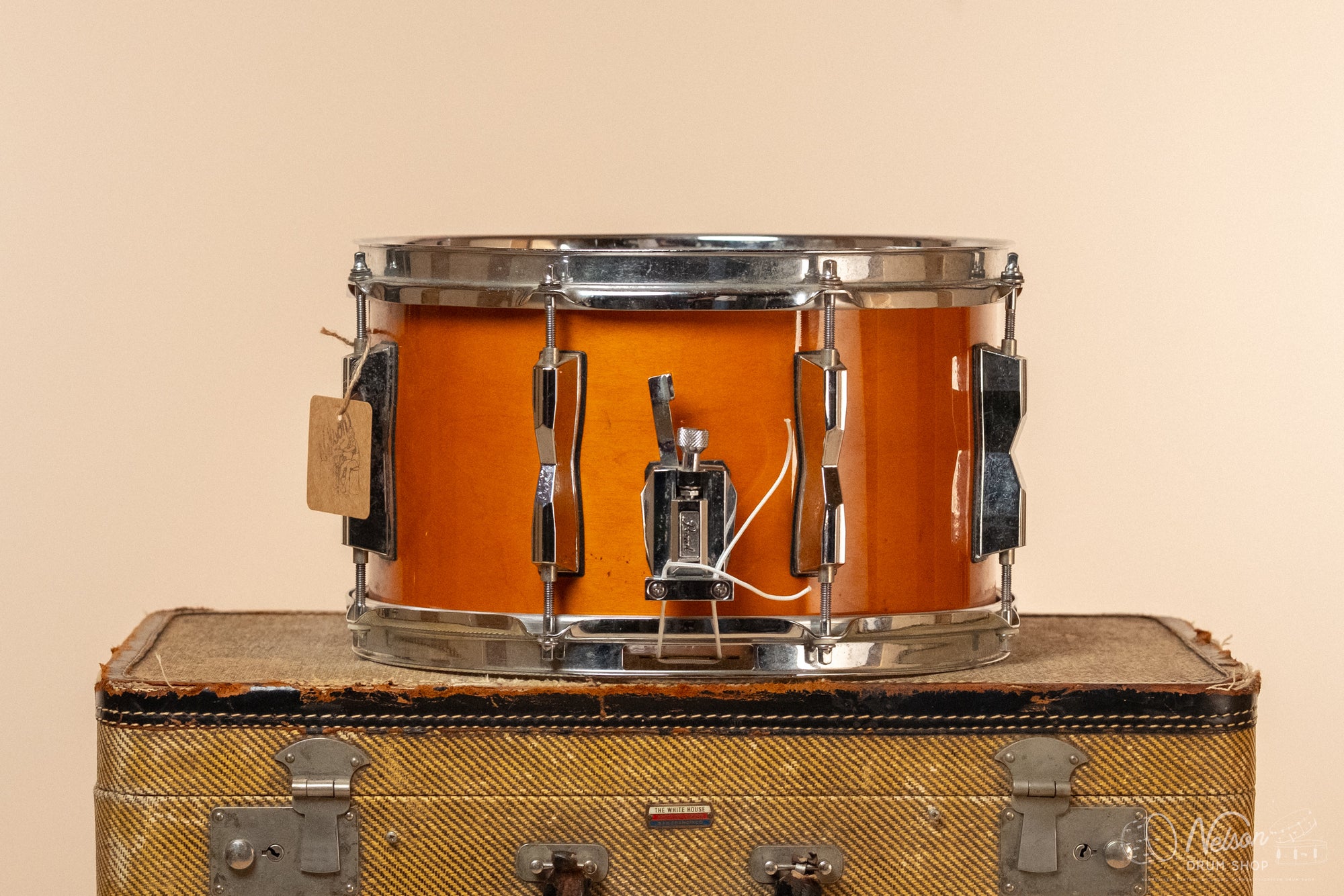 1990s Pearl MLX All Maple Shell in Amber - 7x12