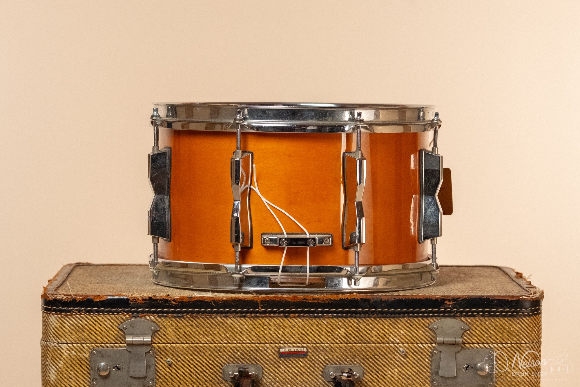 1990s Pearl MLX All Maple Shell in Amber - 7x12