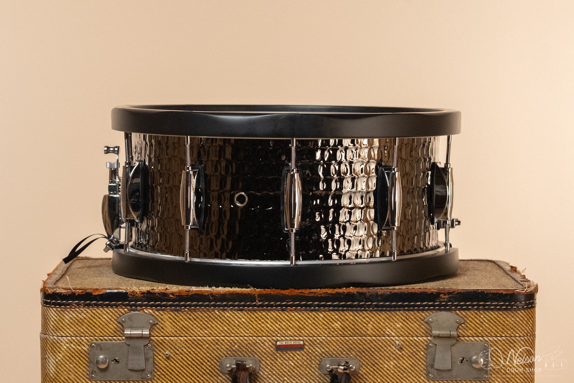 Gretsch Full Range Hammered Black Steel - 6.5x14
