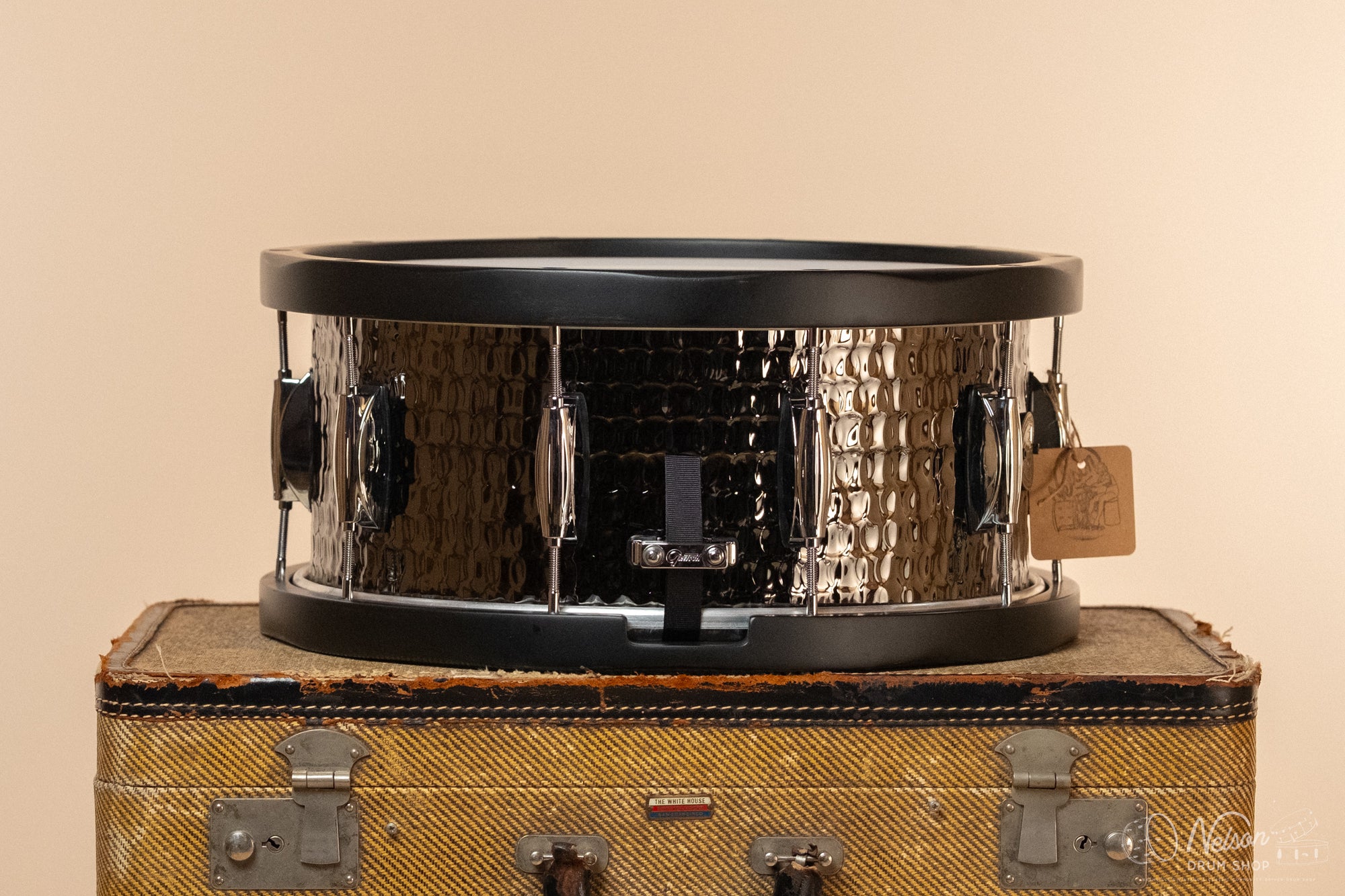 Gretsch Full Range Hammered Black Steel - 6.5x14
