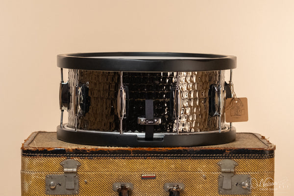 Gretsch Full Range Hammered Black Steel - 6.5x14