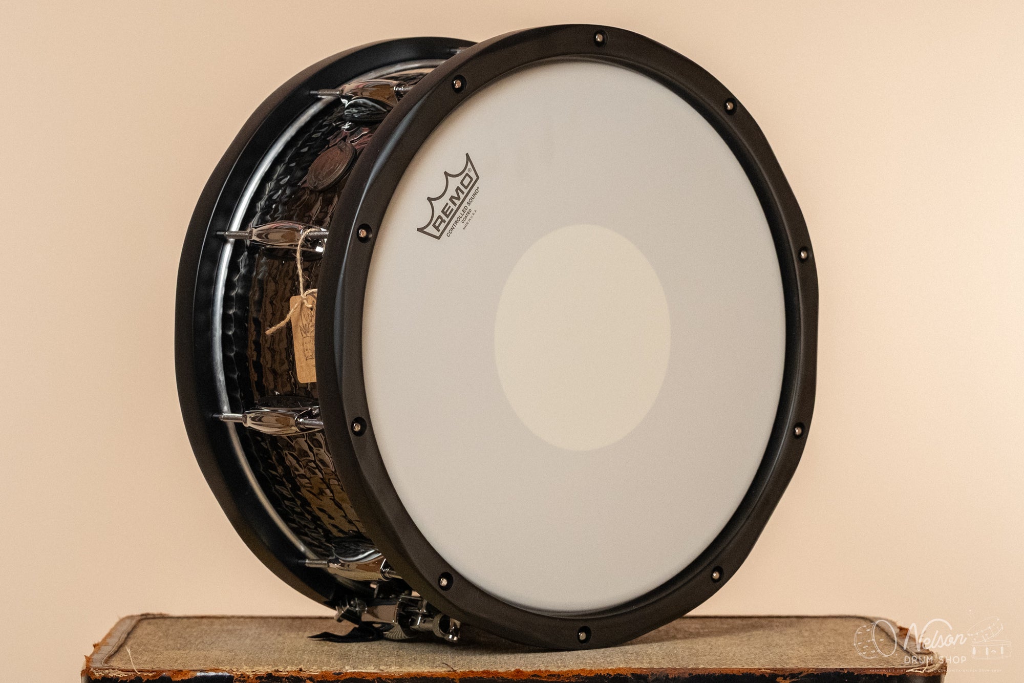 Gretsch Full Range Hammered Black Steel - 6.5x14