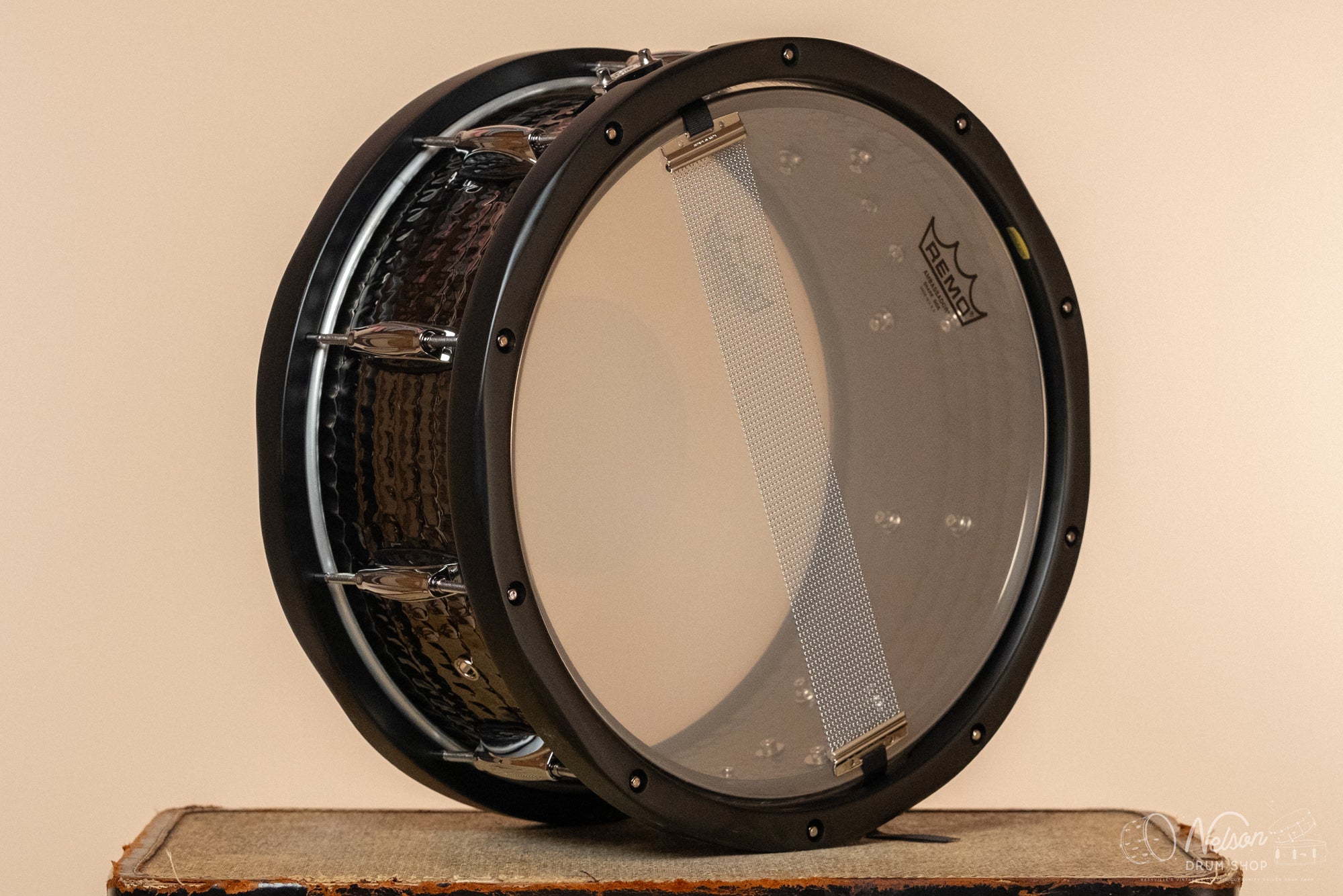 Gretsch Full Range Hammered Black Steel - 6.5x14