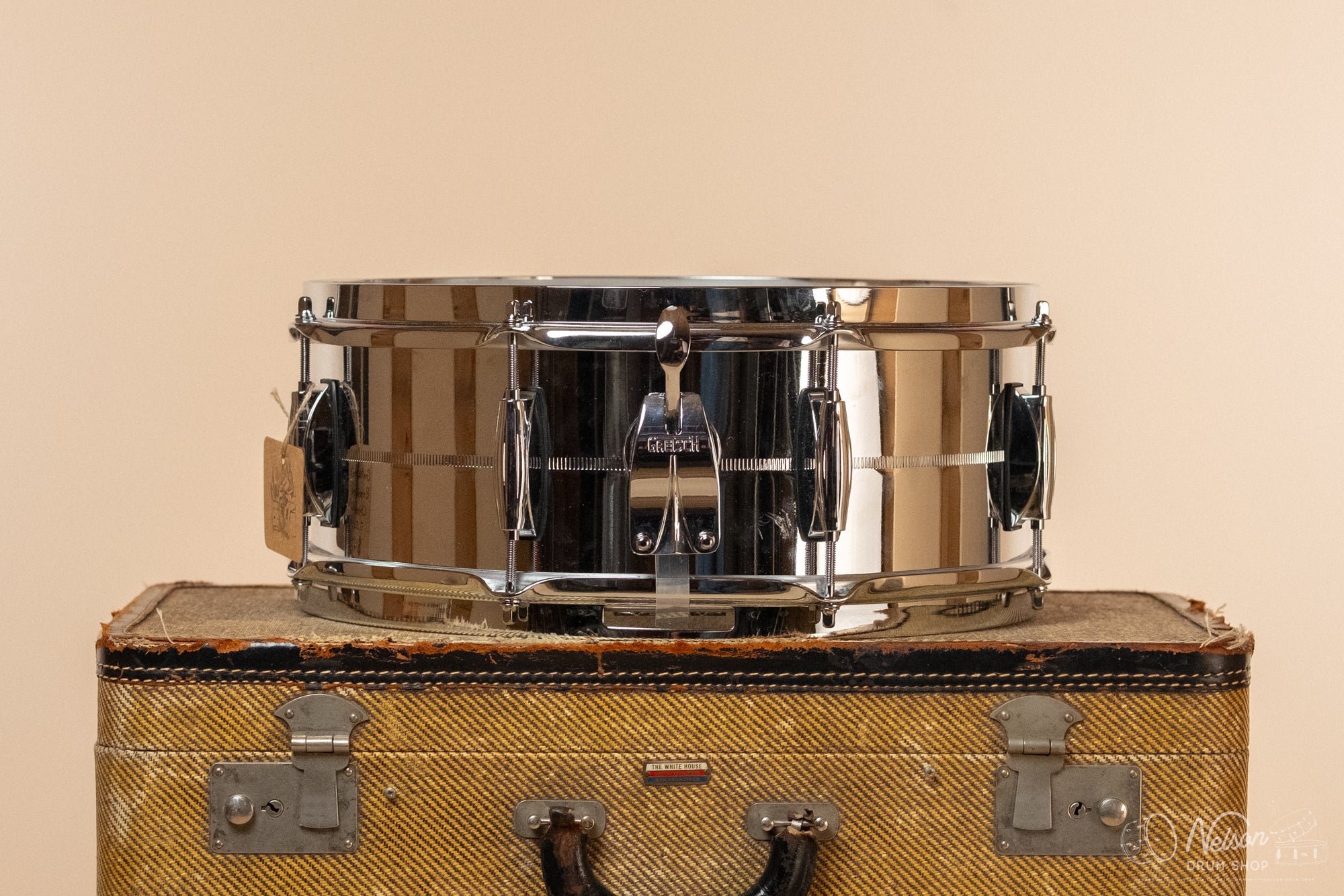 Gretsch GB4165S Brooklyn Chrome Over Steel - 5.5x14